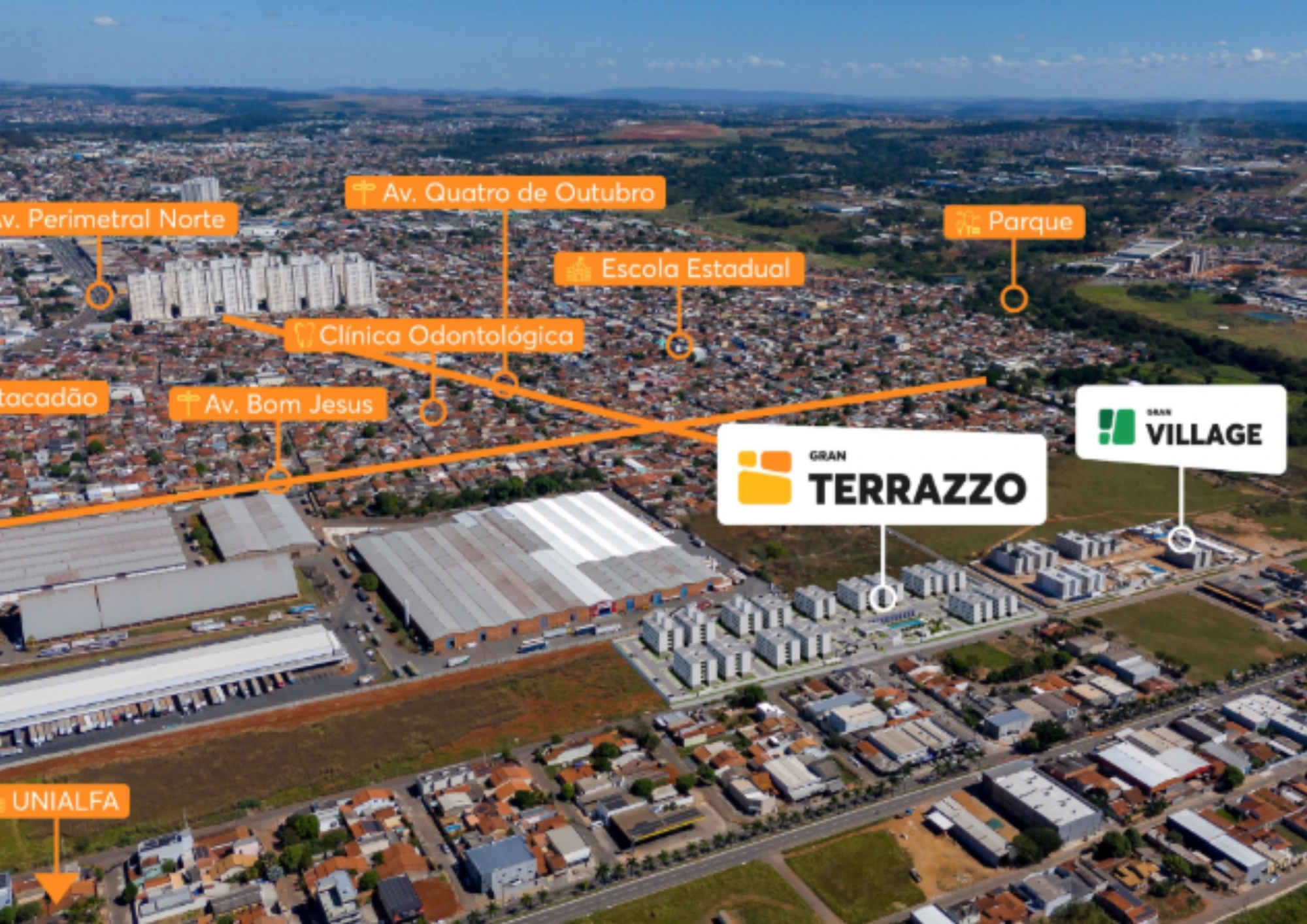 Apartamento 2 Quartos à Venda no Jardim Nova Esperança, Goiânia — MRV Gran Terrazo